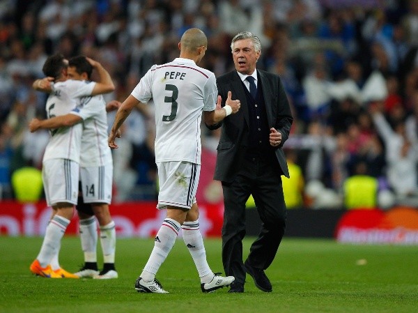 Pepe y Ancelotti