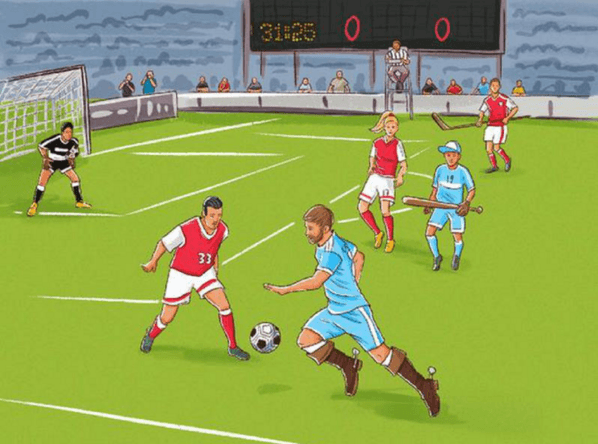 El reto viral del día.