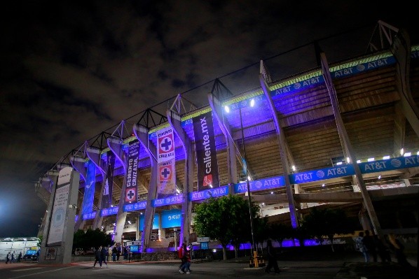 Así lució por fuera el Estadio Azteca. (Foto: JamMedia)