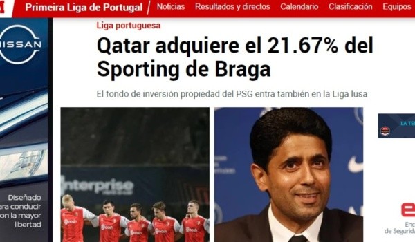 Excluir campana Arbitraje Qatar llega a la liga portuguesa, ¿Se viene un PSG 2.0?
