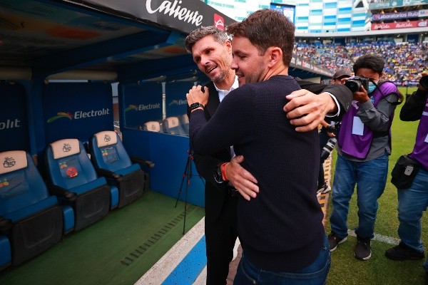 Larcamón y Fernando Ortiz vuelven a enfrentarse en un Puebla vs. América (Foto: Getty Images)