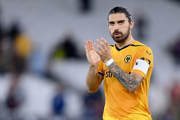 Rúben Neves con Wolves. Getty.