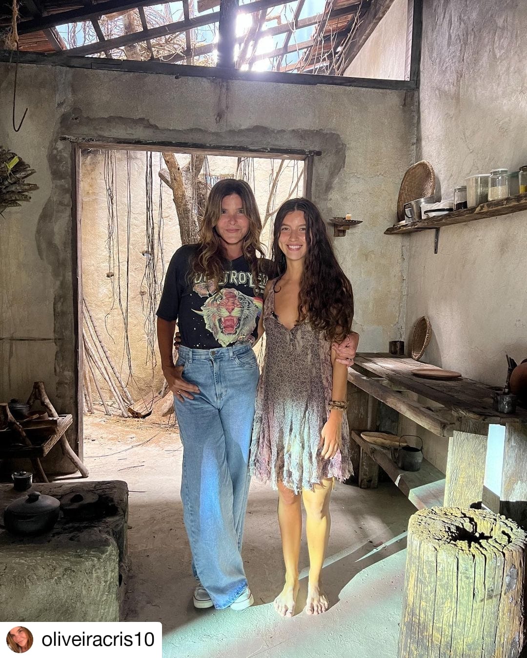 Cristiana Oliveira revela que papel de Juma atrapalhou maternidade: “Deixou um trauma”. Imagem: Reprodução/Instagram oficial da atriz.