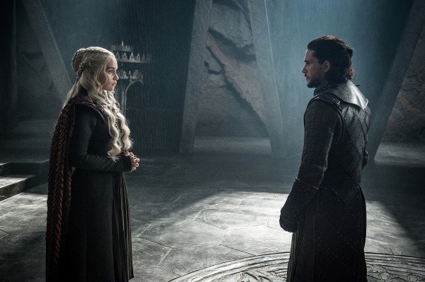 Daenerys Targaryen y Jon Snow. (IMDb)