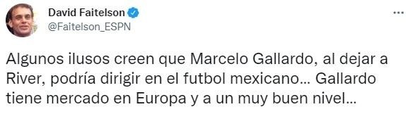 Gallardo revolucionó las redes. (@Faitelson_ESPN)