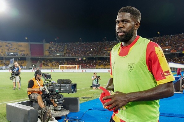 Umtiti en Lecce. Getty.