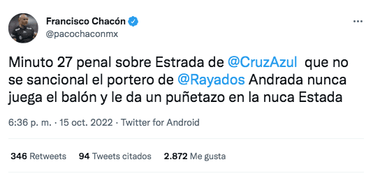Francisco Chacón | Twitter