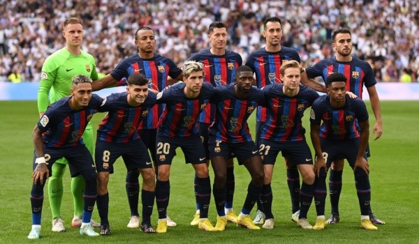 Jugadores del Barcelona: Getty