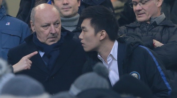 Giuseppe Marotta, junto a Steven Zhang, presidente de Inter (Getty Images)