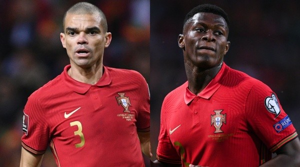 Pepe y Nuno Mendes, en duda para Qatar 2022 (Getty Images)