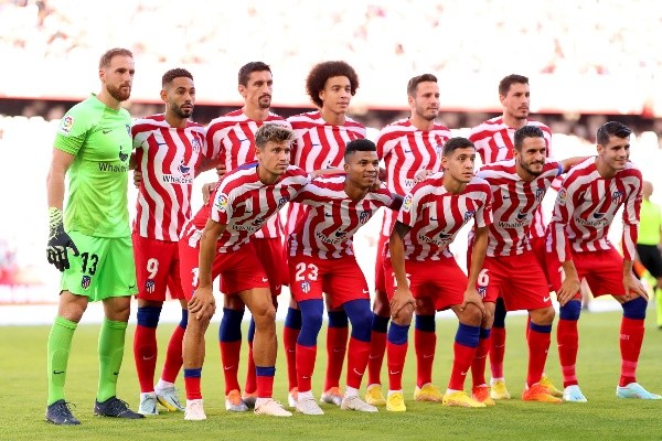 Atlético de Madrid se ubica cuarto con 20 puntos. Getty Images