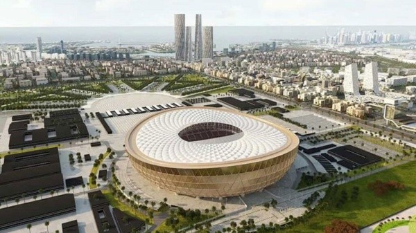 El estadio de la final está ubicado sobre una ciudad artificial, creada para la Copa del Mundo (Motor de Viajes)