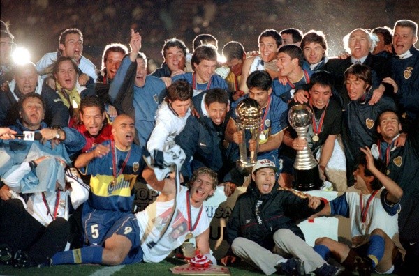 La Copa Intercontinental 2000, uno de los títulos más importantes en la historia de Boca (Foto: Getty Images)