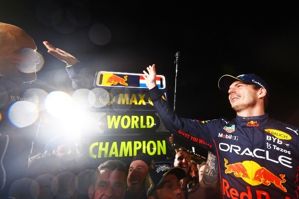 Max Verstappen se coronó bicampeón mundial de la F1 (Foto: Getty Images)