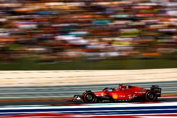 Carlos Sainz, con Ferrari, logró la pole en el Gran Premio de Estados Unidos 2022 (Foto: Getty Images)