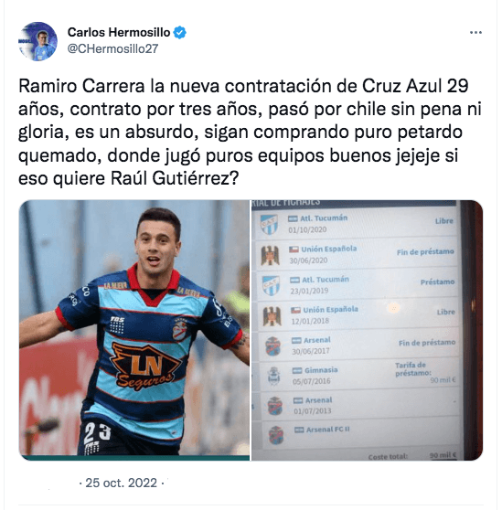 Carlos Hermosillo | Twitter