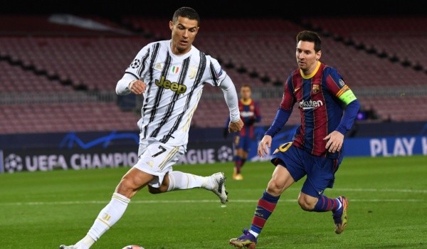 Cristiano Ronaldo y Lionel Messi: Getty