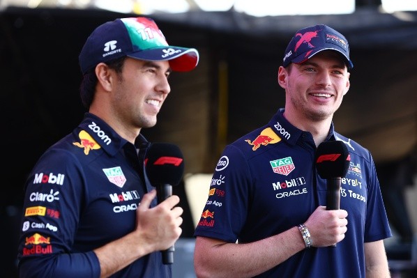 Sergio Pérez le envió un pedido a Max Verstappen (Getty Images)