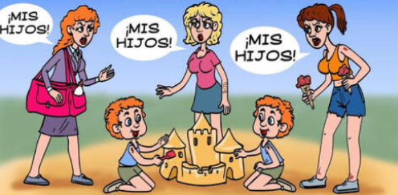 Descubre quién es la madre de los niños