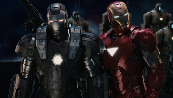 Iron Man y War Machine. Foto: IMDb.