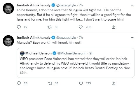 Foto: TW / Janibek Alimkhanuly.