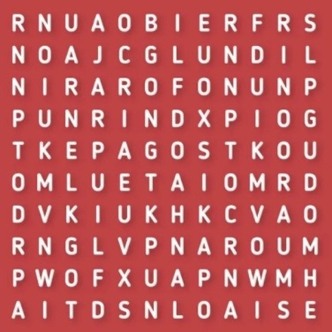 Descubre la palabra EMOCIÓN en la sopa de letras