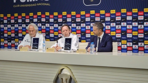 Pumas presentó a Rafael Puente Junior como entrenador.