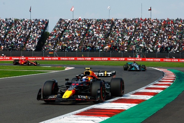 Al igual que en 2021, Checo Pérez finalizó tercero en el Gran Premio de México de la Fórmula 1 (Foto: Getty Images)