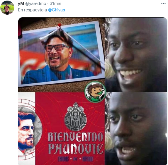 Memes por la llegada de Paunovic a Chivas.