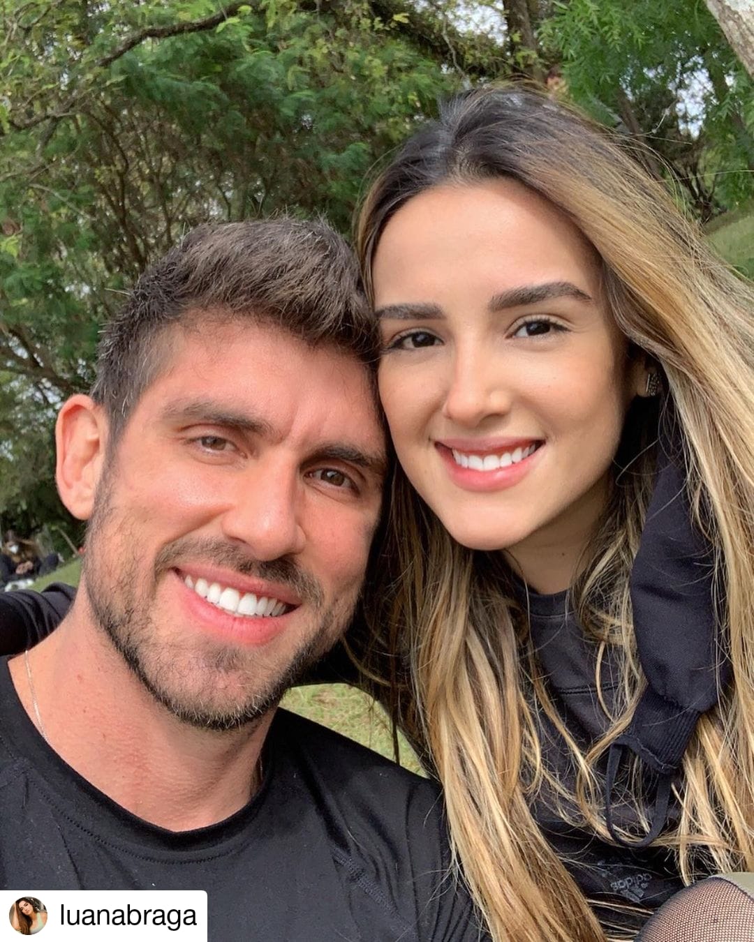 Luana Braga e Lissio Fiod anunciam separação após Casamento às Cegas. Imagem: Reprodução/Instagram oficial Luana Braga.