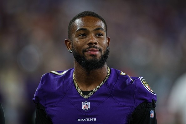 Um dos principais wide receivers do Ravens, Bateman convive com problemas de lesão. Créditos: Scott Taetsch/Getty Images