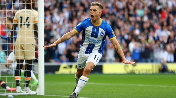 Leandro Trossard, figura de Brighton en la Premier League