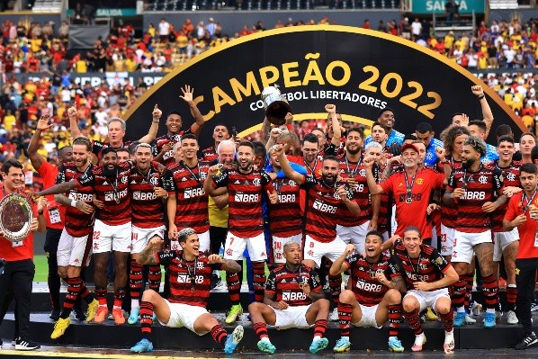 Flamengo se proclamó campeón de la Copa Libertadores 2022 (Foto: Getty Images)