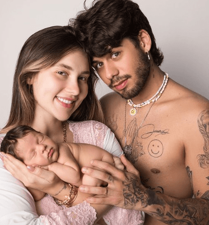 Virginia e Zé Felipe são pais das pequenas Maria Flor e Maria Alice (Reprodução/Instagram/@zefelipecantor)