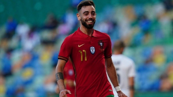 Bruno Fernandes otra de las figuras ofensivas de gran nivel con la que cuenta Portugal (Eurosport)