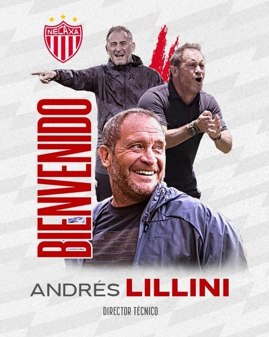 Andrés Lillini fue presentado como entrenador de Necaxa. @ClubNecaxa