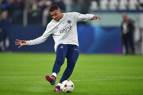 Mbappé con PSG. Getty.