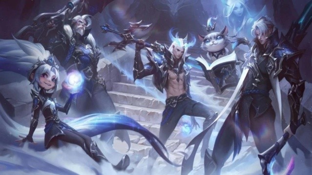 Skins de EDG - Campeones Worlds 2021