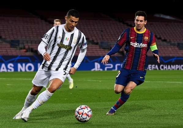 Cristiano Ronaldo comandó el triunfo de Juventus ante el Barcelona de Lionel Messi en su último duelo ante el Culé (Foto: Getty Images)