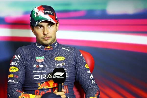 Sergio Pérez, un paso por debajo de Verstappen según Marko (Getty Images)
