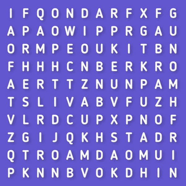 Encuentra la palabra ABRAZO.