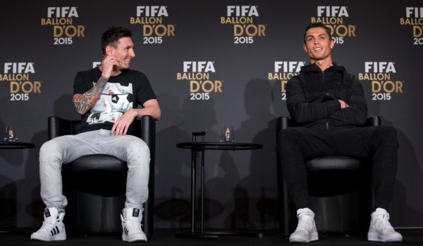 Cristiano Ronaldo y Lionel Messi: Getty