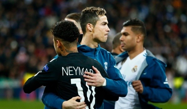 Cristiano Ronaldo y Neymar: Getty