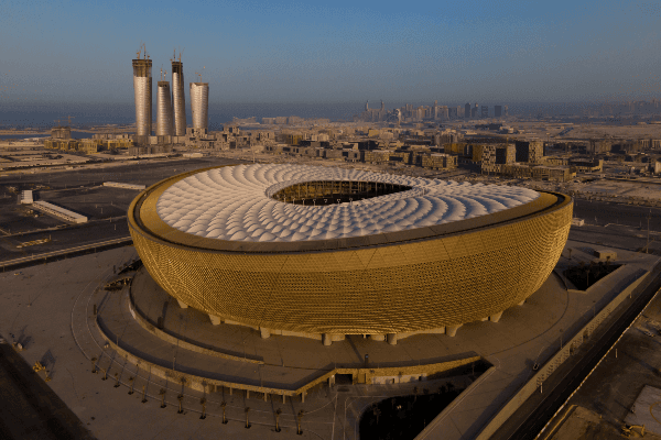 Lusail Stadium, donde se jugará la final del Mundial (Getty Images)