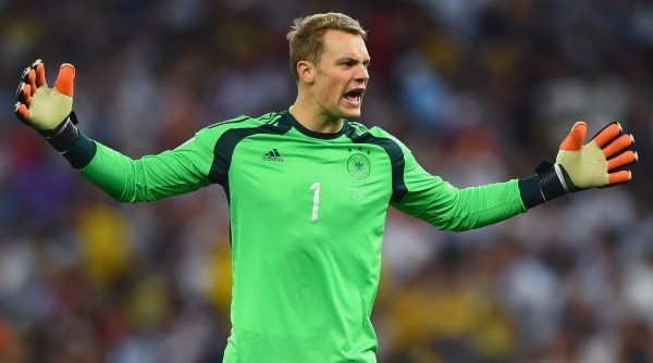 Manuel Neuer, arquero campeón del mundo en Brasil 2014
