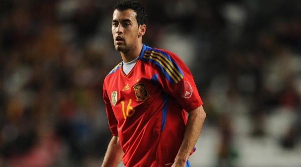 Sergio Busquets, campeón del mundo en Sudáfrica 2010