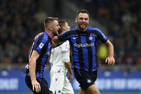 De Vrij con Inter. Getty.