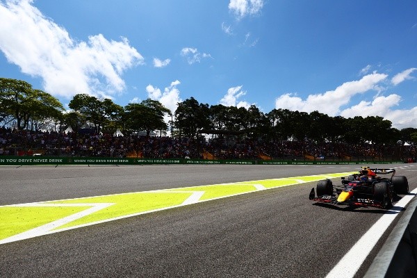 Sergio Pérez, criticado por Helmut Marko (Getty Images)