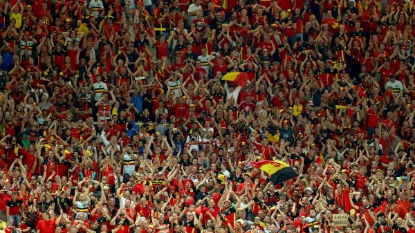 Every time her team is presented, a lot of Belgian fans accompany her with great fervor (Getty Images)