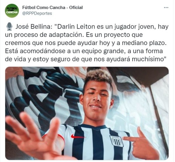 FOTO: CAPTURA DE “FÚTBOL COMO CANCHA”